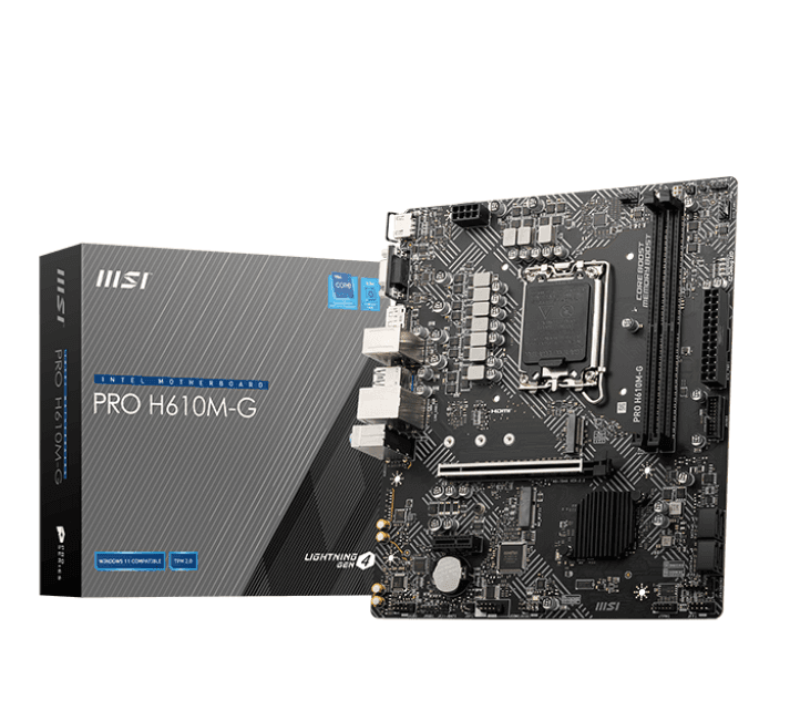 Mother MSI PRO H610M-G DDR5 1700 (12va/13va/14va Gen)
