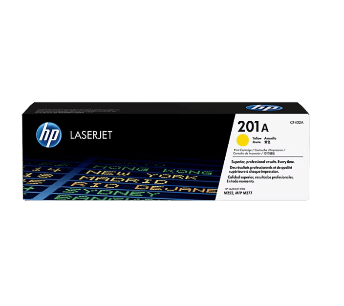 CF402A HP 201A Yellow LaserJet Toner Cartridge
