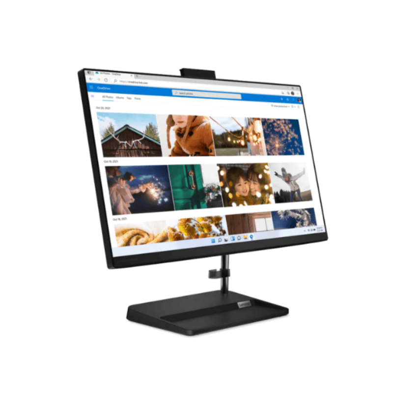 AIO Lenovo IC 3 24IAP7 24" NEGRO FHD INTEL i5 12450H 12GB(8GB+4GB) 3200MHZ DDR4 512GB NVME W11H NEGRO