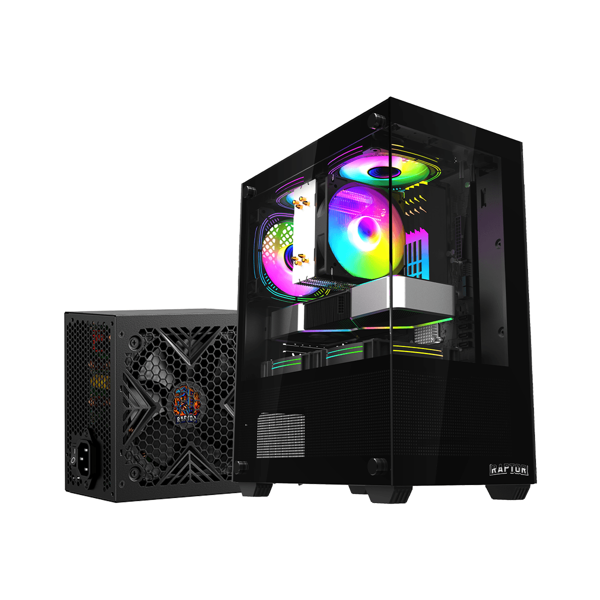 Pc Gamer Raptor Nova Prime c/Fuente Raptor Volt 500W 80+ Bronze