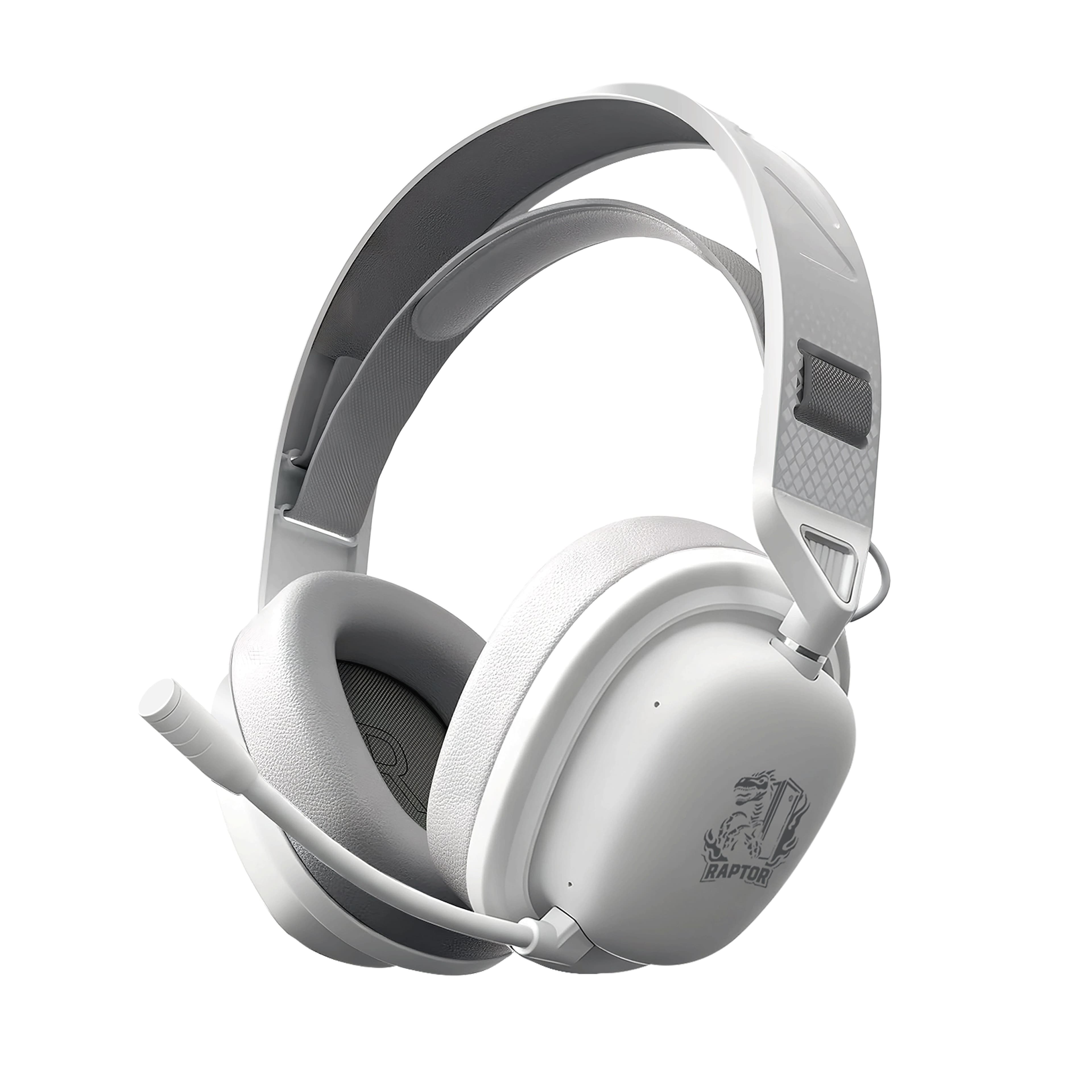 Auricular Gamer Raptor Inferno PRO X 7.1 Wireless c/Dongle Blanco