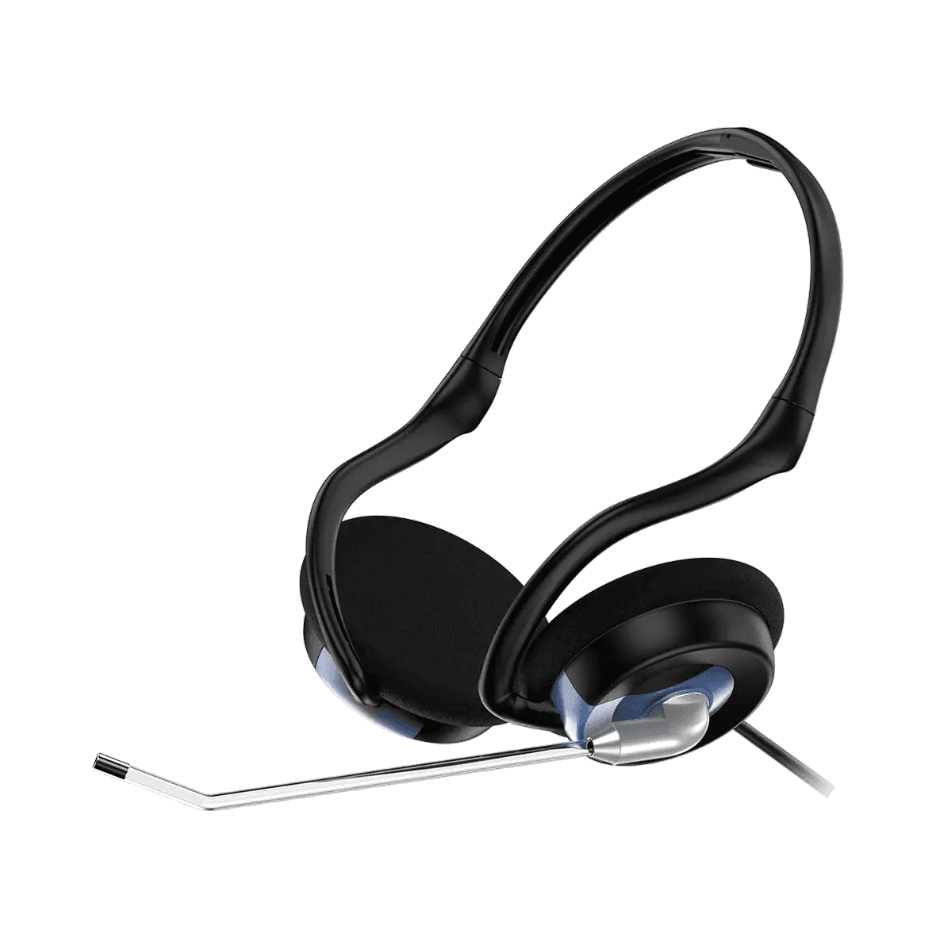 Auricular c/ Microfono HS-300N,Dual Jack Cable,New